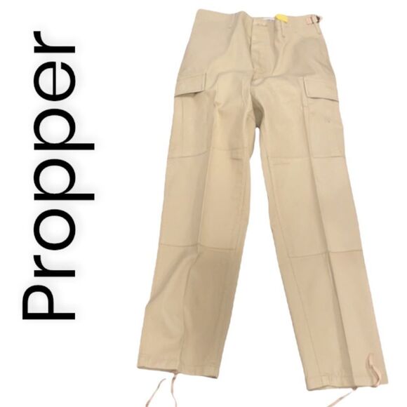 Tan Cargo Pants  - Picture 1 of 6